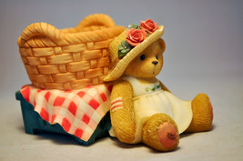 Bear With Basket - 353922A - Candle Holder - $18.42