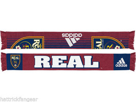 Adidas Real Salt Lake FC MLS Draft Soccer / Football Knit Winter Scarf - £18.18 GBP
