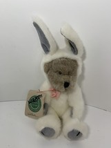 Boyds Collection Watson jointed plush teddy bear Easter bunny rabbit ear... - £7.90 GBP