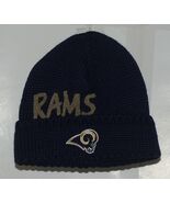 Reebok K435Z NFL Licensed Los Angles Rams Blue Knit Winter Cap - $20.75 CAD