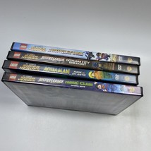 4 Lego DC Comics Super Heroes movies (DVD) Justice League, Aquaman - £8.10 GBP