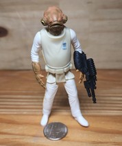 Star Wars POTF Admiral Ackbar Power Of The Force 1996 Figure Loose Complete - $11.02