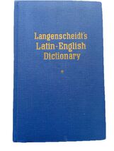 Langencheidt's Latin-English Dictionary Hardcover bby S. A. Handford 1964 - $9.19