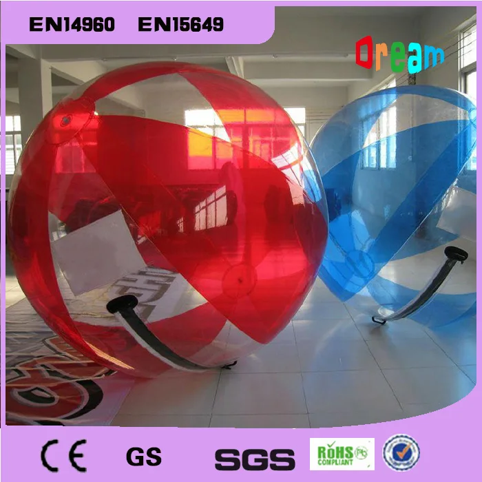 Top Quality 2.0m Colorful Giant Water Ball Water Inflation Clear Water Balloo - £314.64 GBP