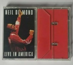 Neil Diamond Live In America Cassette Tape Bundle 1994 Columbia  - £7.45 GBP