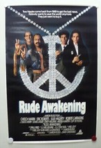 RUDE AWAKENING 1989 Cheech Marin, Eric Roberts, Robert Carradine-One Sheet - £55.68 GBP