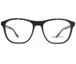 Giorgio Armani Eyeglasses Frames AR 7135 5089 Brown Square Wood Grain 52... - $111.99