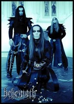 BEHEMOTH Demigod 2 FLAG CLOTH POSTER BANNER Black Death Metal - £15.64 GBP