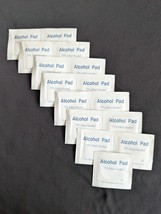 15 PADS * 75% Alcohol Wipes Pads Swabs Sterile Antiseptic For Cleaning *... - $1.29