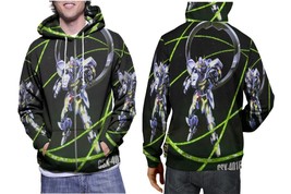 Gundam SEED C.E. 73 Stargazer   Men&#39;s Full-Print Sublimation Zipper Hoodie - $46.47 CAD
