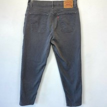 Vintage Levi 550 Mom Jeans Gray size 16 34x29 Relaxed Tapered made Brazil P2 - £14.90 GBP