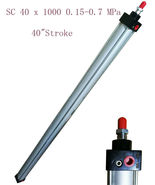 Stable 40&quot;Stroke  Pneumatic Standard Cylinder SC 40 x 1000 0.15-0.7 MPa - $51.25
