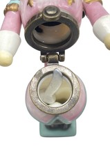 Lot of 5 Porcelain Trinket Boxes Figurines Bunny Nutcracker Santa Holiday Decor image 9