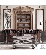 NauticalMart Scissors Lift Table With Full Chrome Finish Searchlight  - $14,926.95 MXN