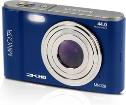 Minolta Mnd20 44 Mp/2K Ultra Hd Digital Camera (Blue). - $2,721.60 MXN