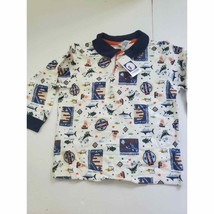 Vtg Nwt New Vintage Gymboree Boys Nautical Adventures Shirt 3 3T boy polo - $18.99