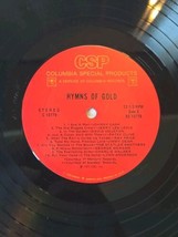 HYMES OF GOLD - 20 Great Artists - Hymns - Vinyl - Vol II - 1974 - P12620 - $10.28