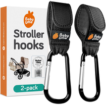 Stroller Hooks for Bags (2 Pack) - Universal Stroller Clips and Hooks, N... - $19.10
