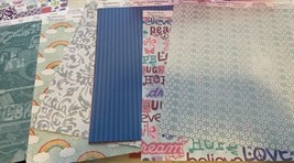Recollections Scrapbook Paper 12” X 12”~ Paper Keeper ~ Card Stock - £15.82 GBP