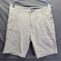 Denali Shorts Mens 32 Beige Khaki Stretch Polyester Hiking Outdoor Flat ... - £9.58 GBP