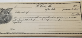 SG Adams Stationers Promissory Note Pad 1930s - $18.95