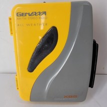 Gen EXXA SCP-330 All Weather FM/AM &amp; Cassette Tape - Portable Radio Spor... - £16.69 GBP