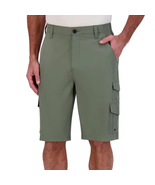 IRON Clothing Men&#39;s Flex Waistband Stretch Hybrid Multi Pocket Cargo Short - £21.47 GBP