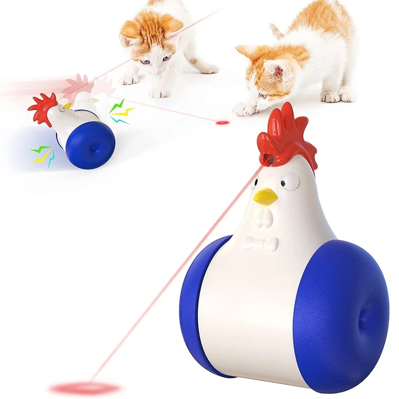 Z20 Infrared Chick Cat Toy USB Charging Squeak Animal Toys Kitten Funny Original - £18.66 GBP+