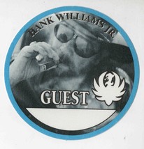 Circa 1990s Hank Williams Jr Concert Guest Backstage Pass - £15.90 GBP