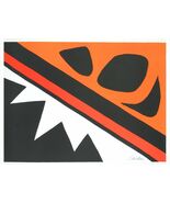ALEXANDER CALDER La Grenouille et la Scie 23.75&quot; x 32&quot; Lithograph 1971 S... - $214.23 CAD
