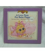 VINTAGE 1987 Jim Henson Muppet Babies A LOVE NOTE FOR BABY PIGGY BOOK We... - $273.21 MXN