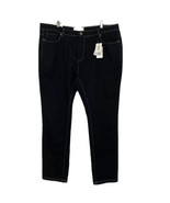 Free Planet Stretch Denim Straight Leg Jeans Mens size 44 x 32  Black - $35.99