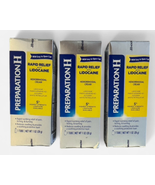 3x Preparation H Rapid Relief Hemorrhoid Cream with Lidocaine, 1 Oz Tube - $24.74