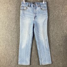 Jos A Bank Jeans Men&#39;s 30x30 Straight Travelers Collection Denim Distressed - $437.76 MXN