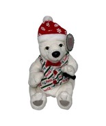 VTG 1999 Collectible Coca Cola Polar Bear Bean Bag Plush Winter w/Tags S... - €7,40 EUR