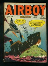 Airboy Comics v.7 #3 1950-BOB POWELL-HEAP STORY-VG - £55.03 GBP