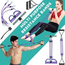 Resistance Bands Set Elastic Sit Up Rope Full-Body Workout&quot;  Purple, for - £20.57 GBP