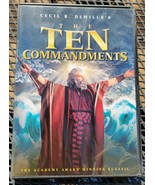 The Ten Commandments 2 DVD 1956 Heston Special Features Christian Bible ... - £6.88 GBP