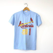 Vintage St Louis Cardinals Baseball World Series Champions 1982 T Shirt Small - £29.39 GBP