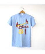 Vintage St Louis Cardinals Baseball World Series Champions 1982 T Shirt ... - £28.79 GBP