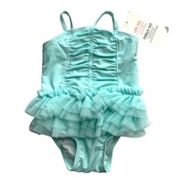 New Old Navy Infant Baby Girl Size 3 6 Months Mint Green Swim Suit Bathi... - $11.87
