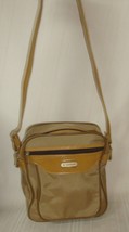 Vintage Samsonite Special Edition Cross Body Carry On Bag Purse Tan - $14.84