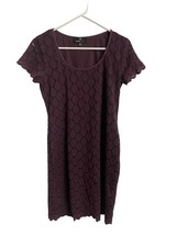 Ronni Nicole Dress Womens Size M Purple Lace Fully Lined Back Pull on Sh... - $12.73