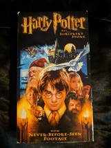 Harry Potter and The Sorcerer&#39;s Stone VHS Video Tape Movie - £6.99 GBP