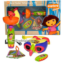 Year 2008 Nickelodeon Dora the Explorer Let&#39;s Just Bird Finder Adventure Kit - £52.26 GBP