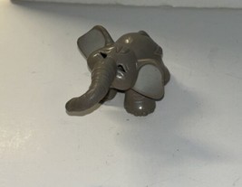 Vintage 1995 Fisher-Price 1&quot; Baby Elephant PVC Toy Figure - £2.36 GBP