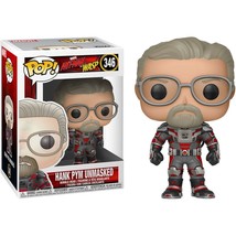 Ant-Man and the Wasp Hank Pym Unmasked US Pop! Vinyl - £23.95 GBP