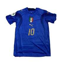 Italy 2006 Home Jersey with Totti 10 printing/LIMITED EDITION - £34.76 GBP