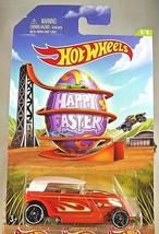 2014 Hot Wheels Walmart 6/8 Happy Easter Series PHAETON Orange w/Black Pr5 Spoke - £6.43 GBP