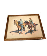 Daniel Cody Muller “Dan Muller” Western Art Cowboy Stepping Up Print 16 ... - £357.92 GBP